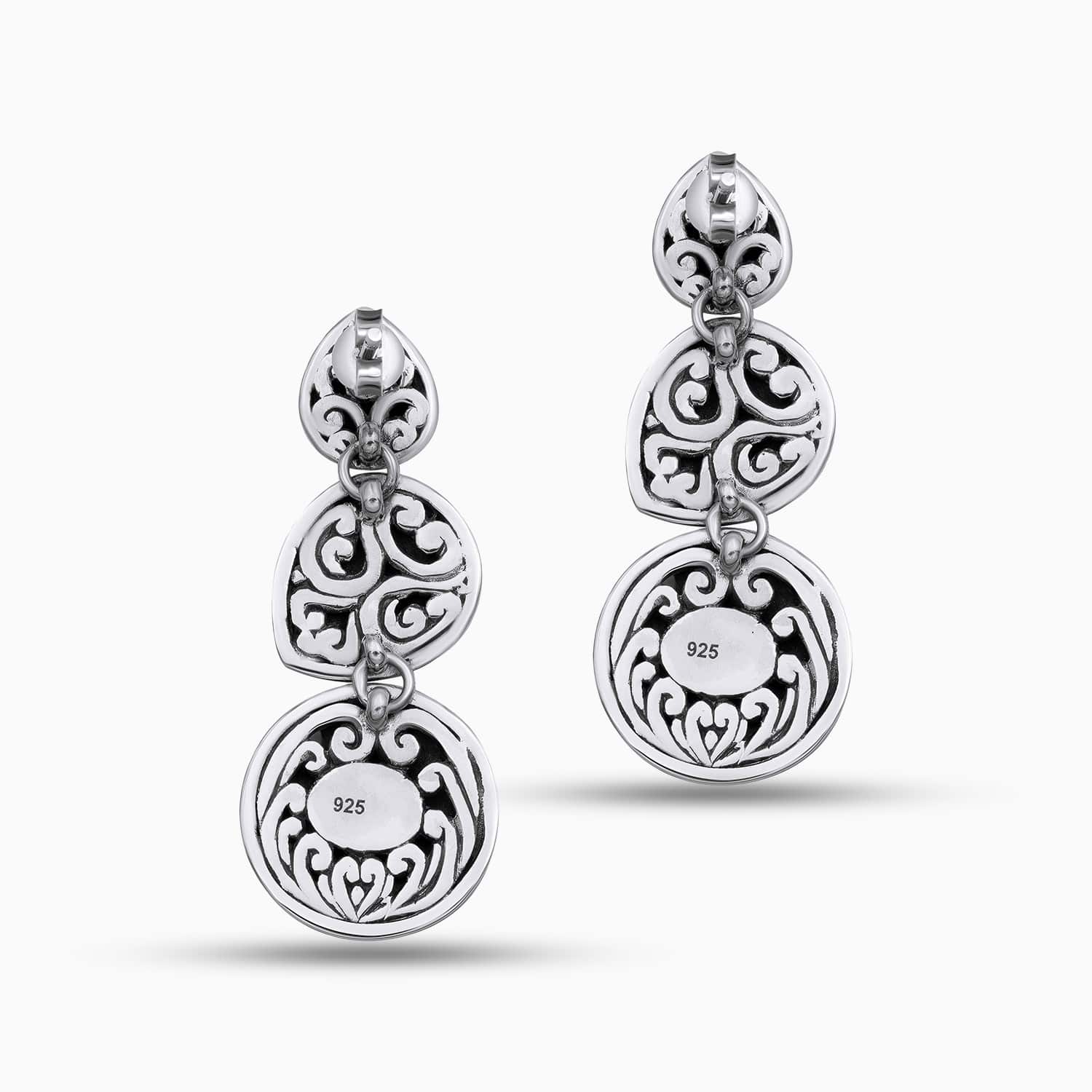 Cascade Sterling Silver Drop Earrings