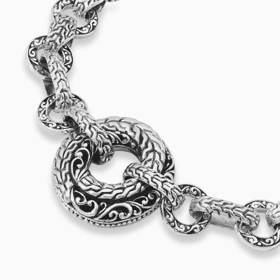 Linked Statement: Sterling Silver Bracelet