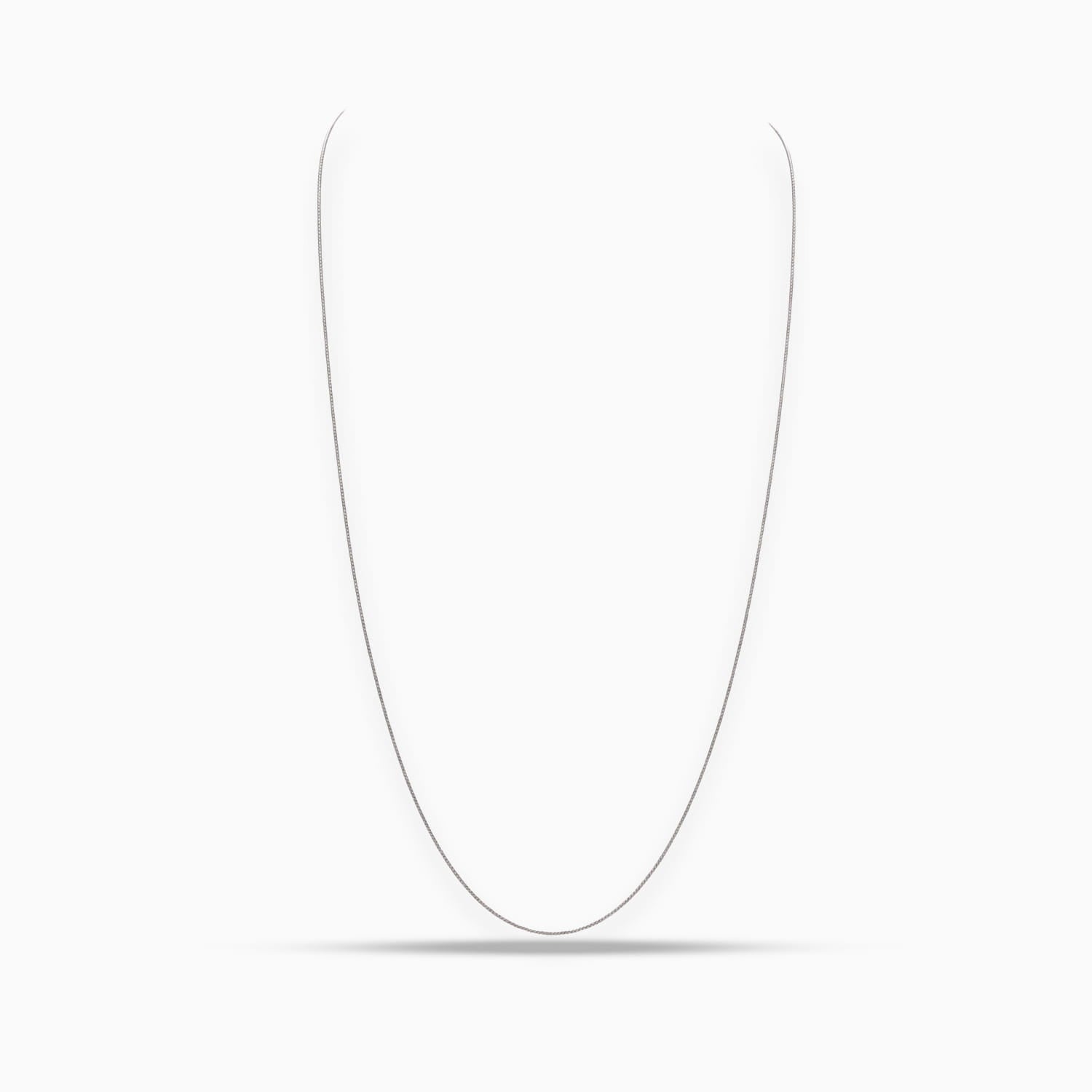Sterling Silver Box Chain Necklace