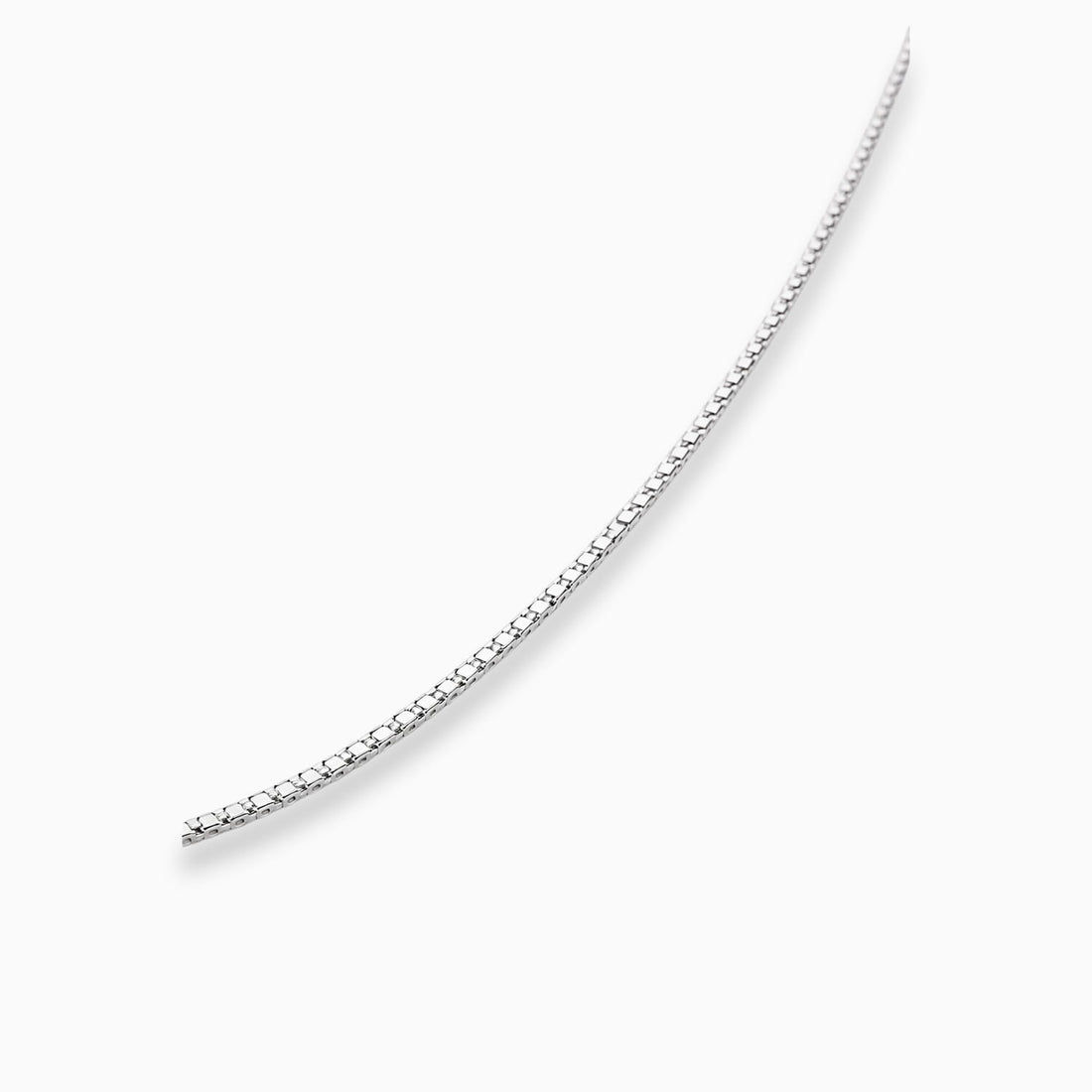 Sterling Silver Box Chain Necklace