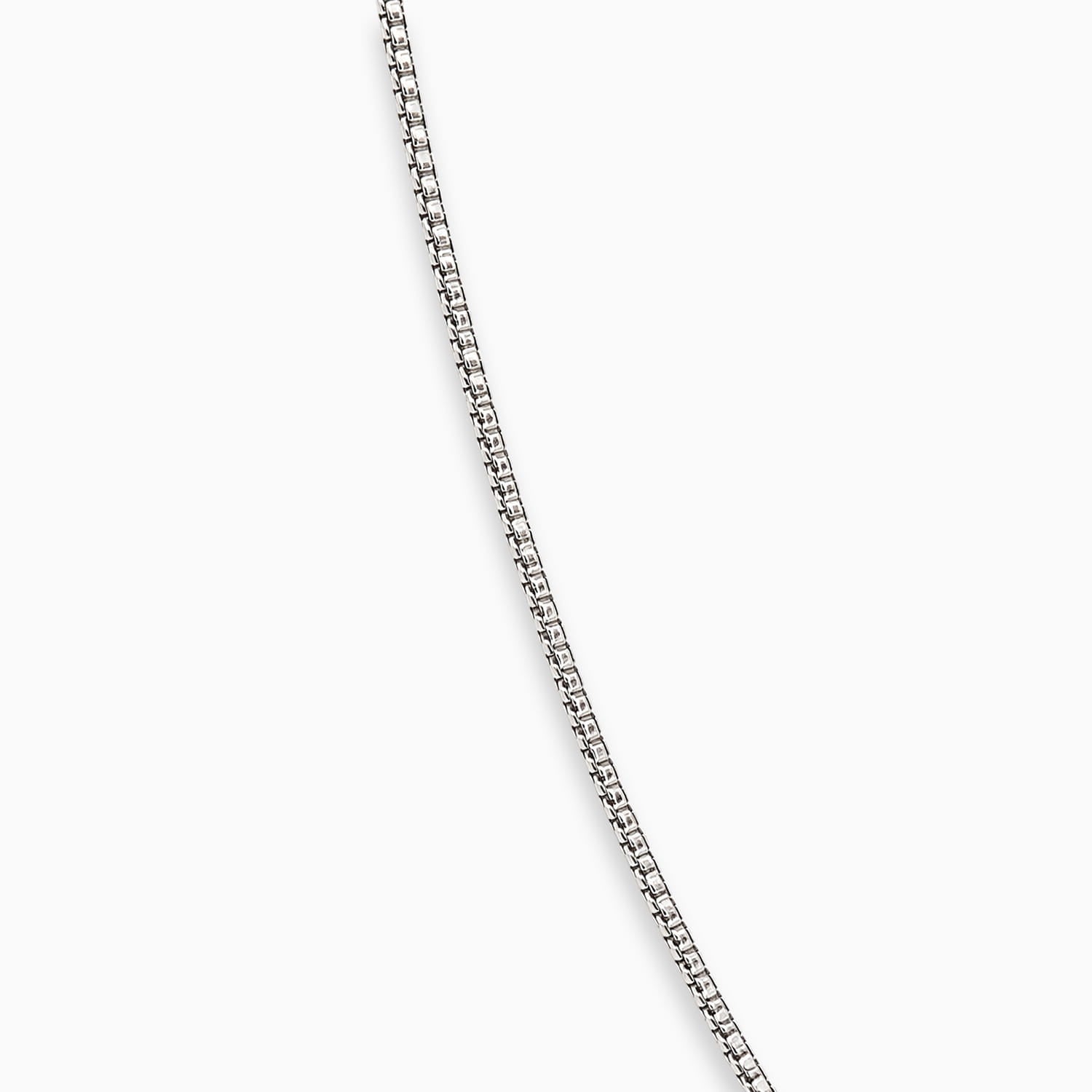 Sterling Silver Box Chain Necklace
